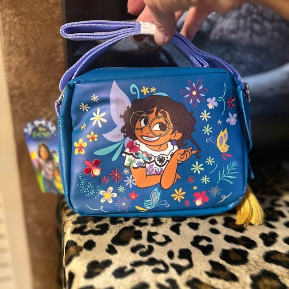 💜💙NWT-Encanto Blue Crossbody Purse with Long Strap💙💜 - Picture 4 of 7